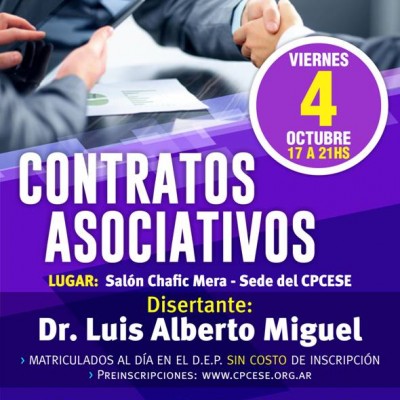 CONTRATOS ASOCIATIVOS