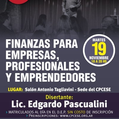 Finanzas para Empresas, Profesionales y Emprendedores