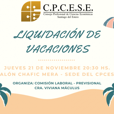 Liquidación de Vacaciones