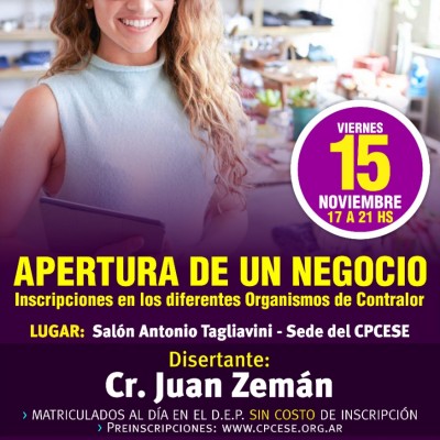 Apertura de un Negocio