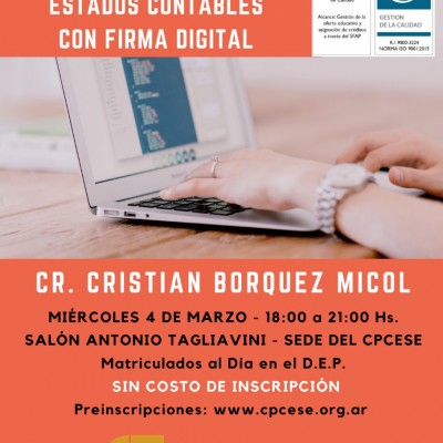 Estados Contables con Firma Digital