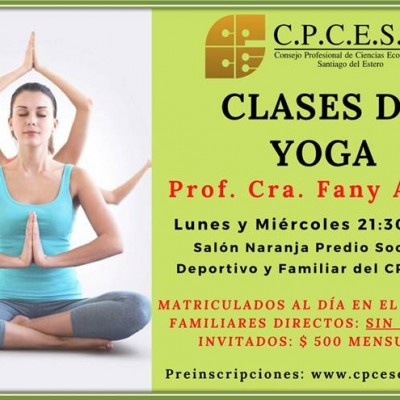 Clase de Yoga