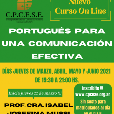 Portugués para una comunicación efectiva