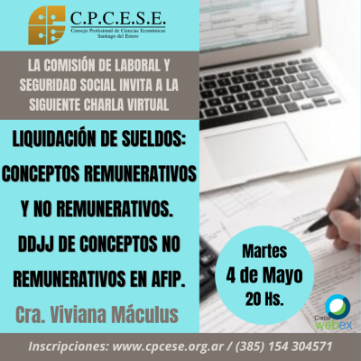 Liquidación de Sueldos Conceptos Remunerativos y No Remunerativos. DDJJ de Conceptos No Remunerativos en AFIP