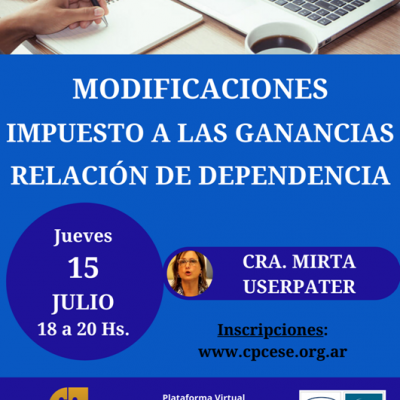 Modificaciones Impuesto a las Ganancias Relación de Dependencia