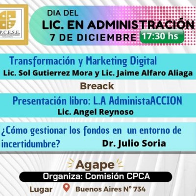 Actividades - Día del Licenciado en Administración