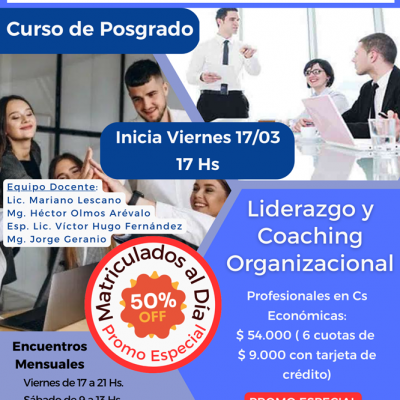 Liderazgo y Coaching Organizacional