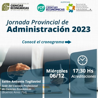 Jornada Provincial de Administración