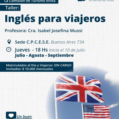 Inglés para viajeros